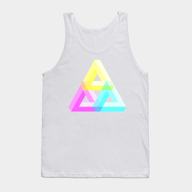 Impossible AND transparent triangles V3 Tank Top by TRIME